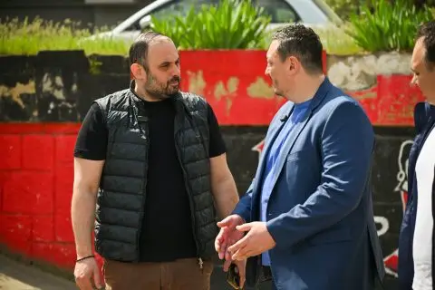 Обновени спортски терени покрај Вардар во Маџир Маало