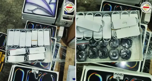 Скопска мобилара фатена во обид за криумчарење „Ејпл“ часовници