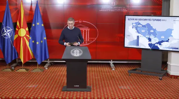 Мицкоски очекува бензините и дизел горивото да поефтинат за 1,5 денари