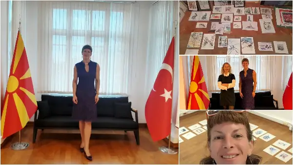 Од алпинизам до акварел: Илина Арсова со прва самостојна ликовна изложба во Истанбул