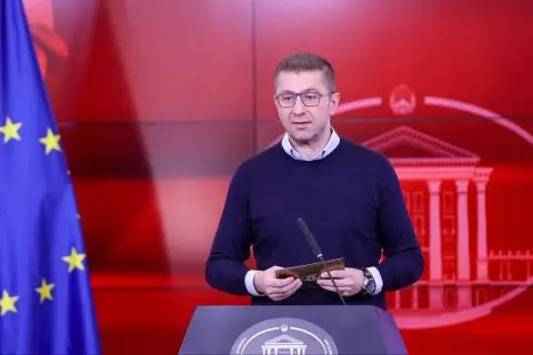 Мицкоски за кривичната пријава од СДСМ: Фокусиран сум на развојот на државата, партиите кои живеат во сопствените лаги ги разочаруваат граѓаните