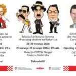 Утре изложба на хрватските карикатури во галерија „Остен“