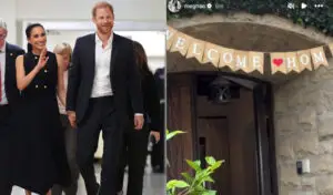 ВИДЕО | Принцот Хари и Меган Маркл се вратија од Австралија, Арчи и Лилибет им приредија преслатко изненадување