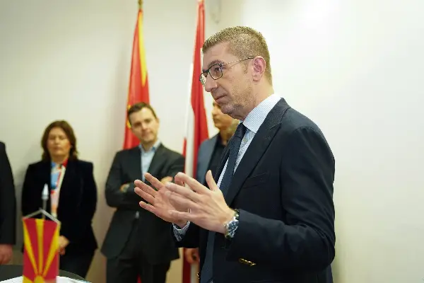 Мицкоски од Виена: Убеден сум дека само заедно можеме да ја движиме државата напред