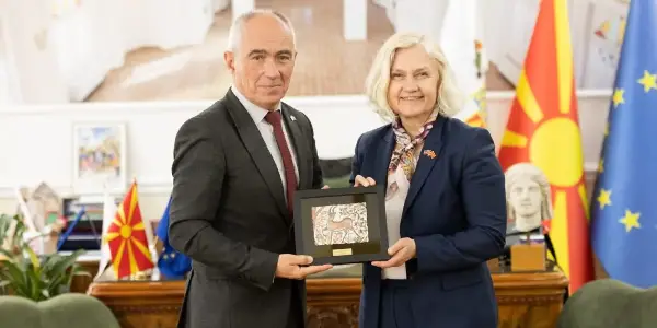 Коњановски се сретна со норвешката амбасадорка: Нови можности за соработка и развој