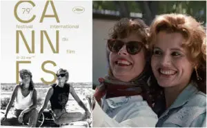 Култната феминистичка класика „Телма и Луиз“ е на овогодишниот постер на Канскиот филмски фестивал