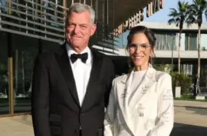 ФОТО | По долго време – најбогата актерка на светот Џејми Герц се појави на настан во Лос Анџелес заедно со сопругот