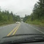 Сообраќајот се одвива непречено, наместа по влажни коловози