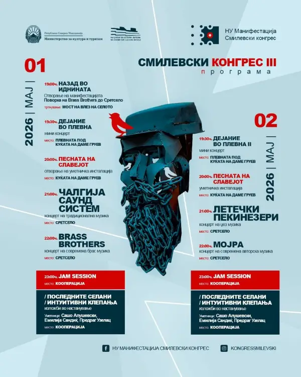 Смилевски конгрес 2026 ја активира заедницата преку уметност