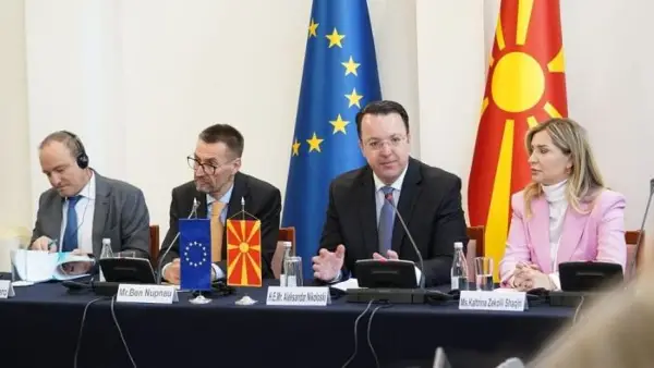 Николоски: На Коридорот 8 реализираме сериозни ифраструктурни проекти, очекувам иста посветеност и од Бугарија и Албанија