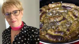 Гастрономско уживање од вештите раце на Бобе Јанкоска: Сарма во лозов лист