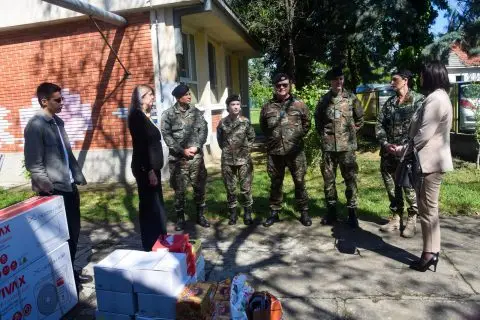 Хуманитарни акции по повод одбележување на Денот на Генералштабот на Армијата и реализација на вежбата „БЛЕСОК 26“