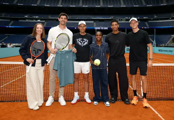 Бернабеу се претвори во тениско игралиште: Синер и Куртоа, против Надал и Белингем