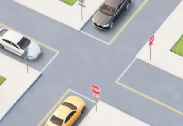 Грешат и најдобрите возачи: Дали знаете кој има предност на оваа раскрсница?