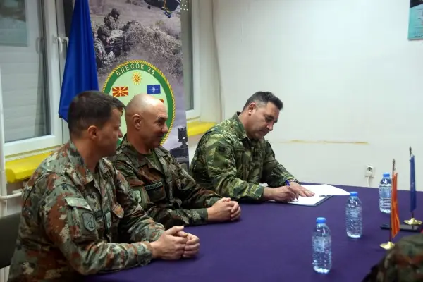 Лесната пешадиска баталјонска група оценета како „борбено подготвена за извршување на својата мисија“