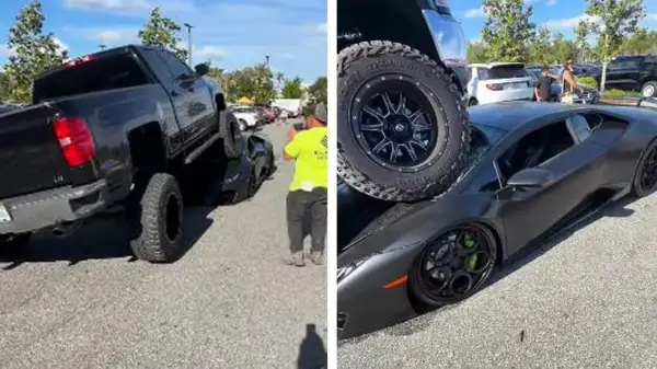 Познат бизнисмен остана без своето Ламборџини од 250.000 евра- сѐ се случи на паркинг (ВИДЕО)