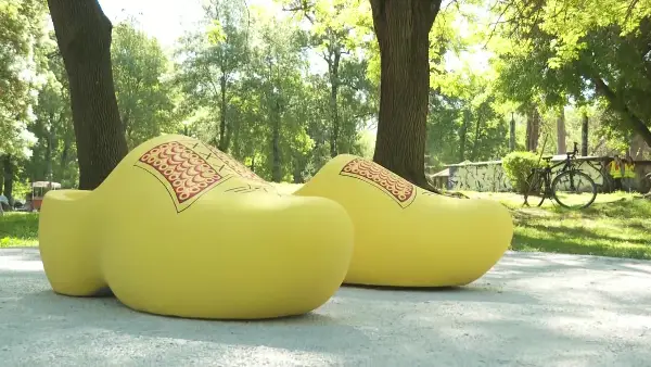 Портокалов ден во Градскиот парк по повод Денот на кралот на Холандија