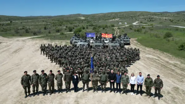 Одржан Денот за високи гости на вежбата „БЛЕСОК 26″