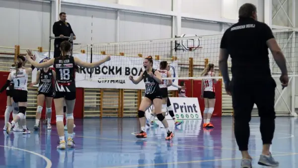 Наковски волеј по голема борба го доби првиот финален меч против Работнички