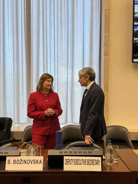 Божиновска на UNECE Resource Management Week 2026: темел на идната енергетска политика се инклузивната транзиција и одржливото управување со ресурси