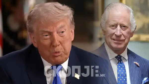 Трамп: „Јас и кралот Чарлс сме роднини“