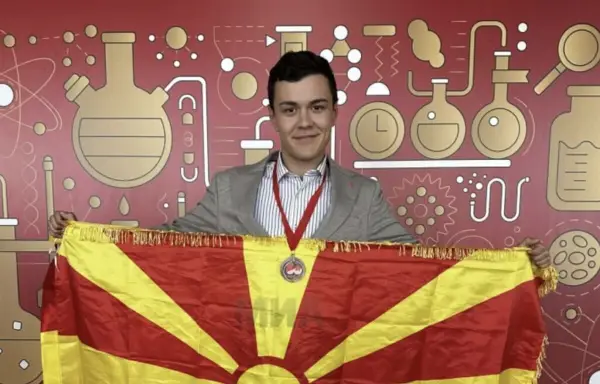 Бронза од Менделеевата олимпијада: Признание и награда за штипјанецот Христов