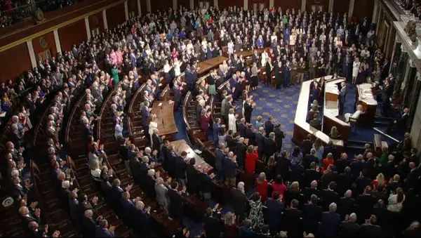 Кралот Чарлс Трети пред Конгресот ја истакна важноста на партнерството меѓу Британија и САД