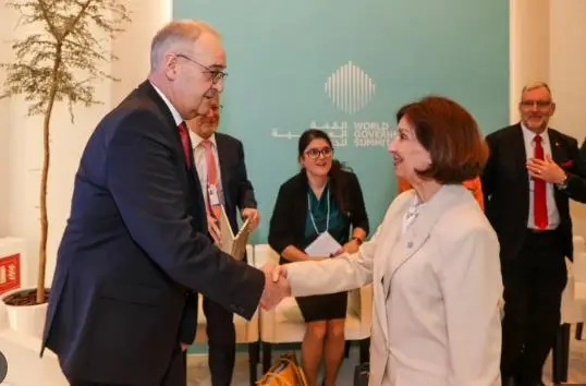 Муцунски го пречека претседателот на Швајцарската Конфедерација, Пармелан