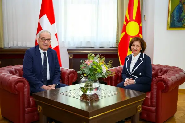 Започна официјалната посета на швајцарскиот претседател Пармелан