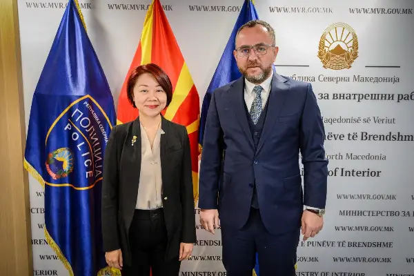Тошковски – Сјаојан: Продлабочување на соработката и зајакнување на партнерството во областа на безбедноста