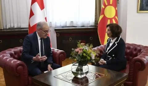 Сиљановска-Давкова – Пармелан: Првата официјална посета на претседател на Швајцарија потврда за добриот развој на односите и силниот дијалог