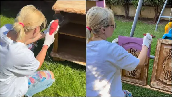 Анастазија Бранчела „засука ракави“ и му даде живот на заборавено парче мебел - Резултатот ќе ве воодушеви! (видео)