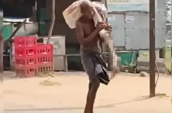 Ја откопал починатата сестра и ја донел пред банката: Го бараа лично сопственикот на сметката (Вознемирувачко видео) 