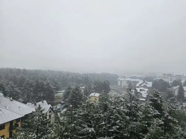 Снег на Златибор и Копаоник