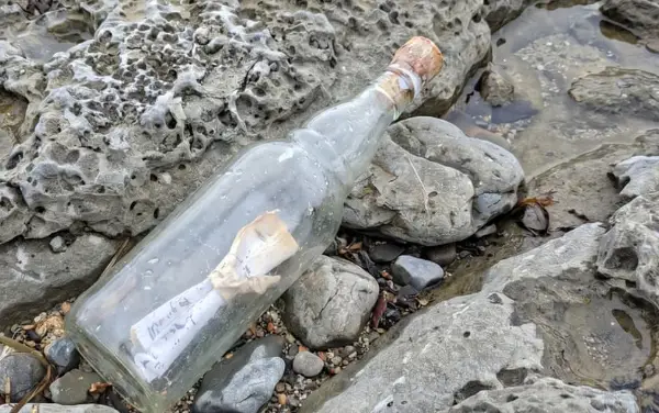 Жена пронашла порака во шише на плажа- веднаш повикала полиција 