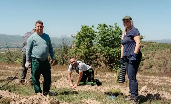 5000 САДНИЦИ НА ГОТЕН: „БУЧИМ“ И ЈП „НАЦИОНАЛНИ ШУМИ“ ЈА ОБНОВУВААТ ОПОЖАРЕНАТА ПОВРШИНА