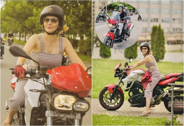 Скопјанката Кристина вози мотор и руши предрасуди
