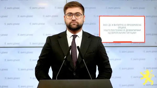 МАНАСИЕВСКИ: Етикетата проевропска Филипче и СДС сами си ја лепат за да се правдаат за националните предавства што ги направија