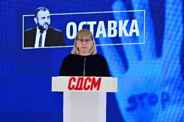 Ангелковска: За Мицкоски тепањето жена е „мал престап“, Тошковски мора да поднесе оставка