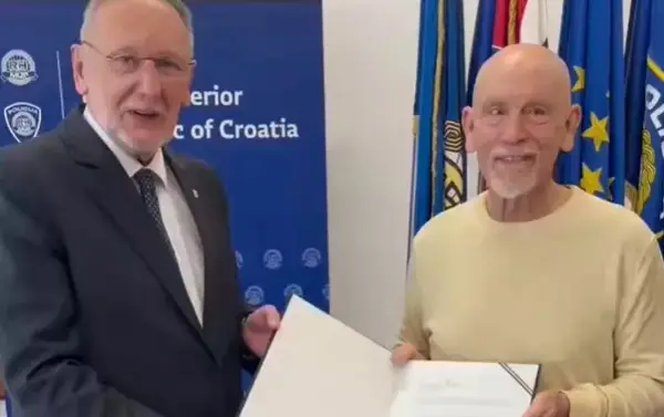 Актерот Џон Малкович доби хрватско државјанство