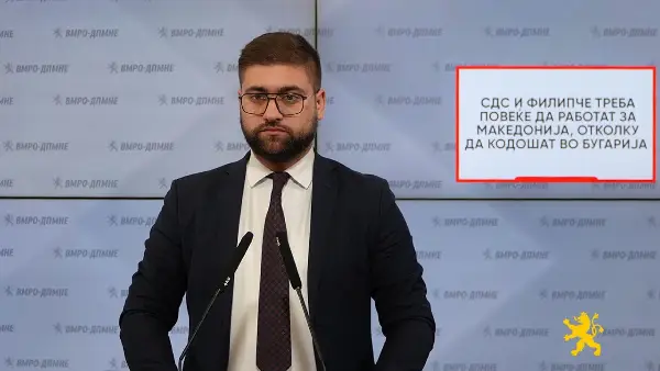 Манасиевски: СДС и Филипче треба повеќе да работат за Македонија, отколку да кодошат во Бугарија 