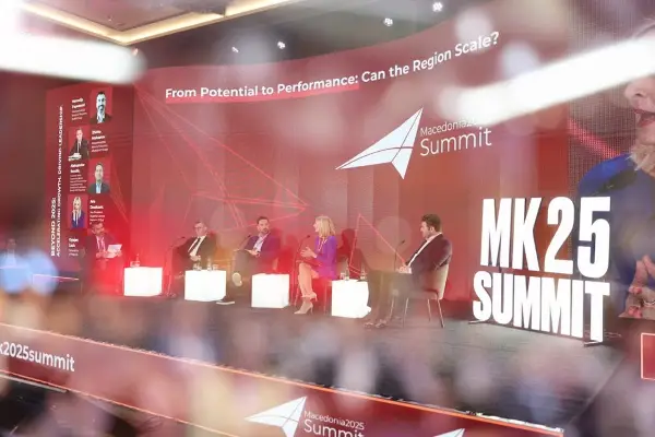 Мукаетов на Самитот „Македонија 2025“:  „Алкалоид“ е пример дека Македонија може да се натпреварува глобално