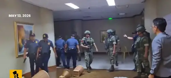 Армијата упадна во Сенатот на Филипините