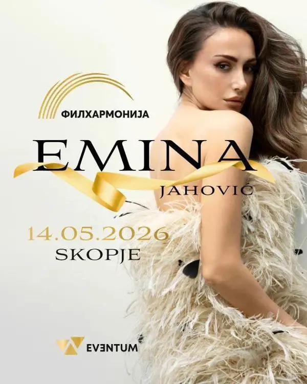 Емина Јаховиќ пред вечерашниот концерт: Во Скопје сум како дома, од овој град излегоа многу мои хитови