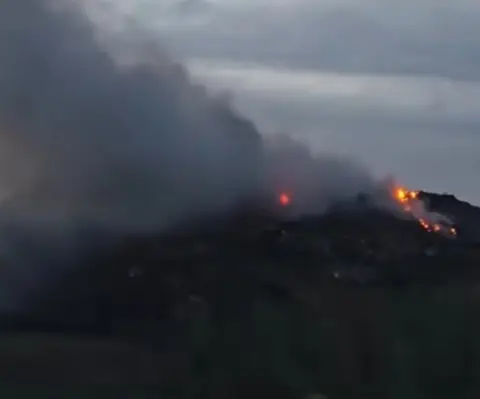 Пожар на депонијата „Краста“