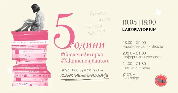 #СподелиАвторка слави 5 години: Женско авторство, феминистичка мисла и заедница