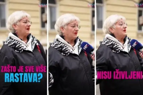 ВИДЕО: Загрепчанка ја прашале зошто има сè повеќе разводи, нејзиниот одговор стана вирален хит