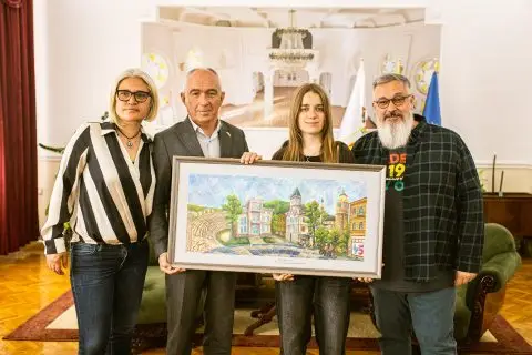 Во пресрет на Малиот Битолски Монмарт прием кај градоначалникот Коњановски