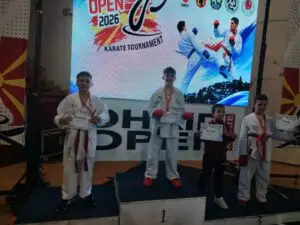 Каратистите на Заншин До Битола со 17 медали од балканските турнири во Охрид и Скопје