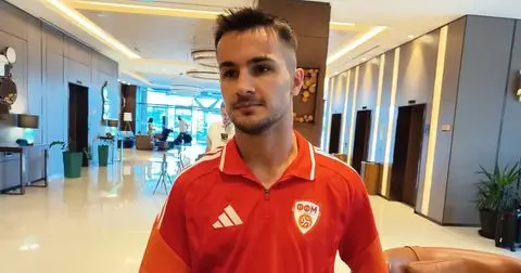 Аломеровиќ: Ми се исполни сонот да бидам дел од репрезентацијата на Македонија!